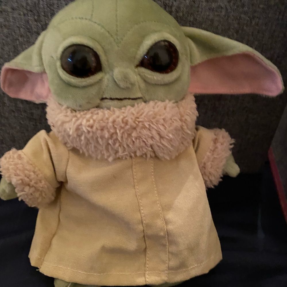 Baby Yoda Doll Star Wars The Mandalorian Force Awakens Plush Toys